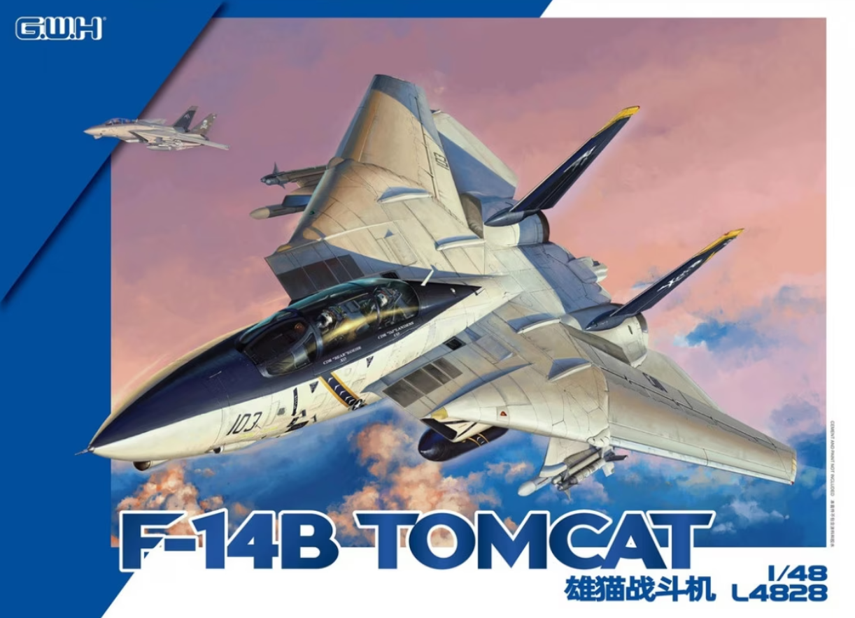 L4828 Сборная модель F-14B Tomcat Great Wall