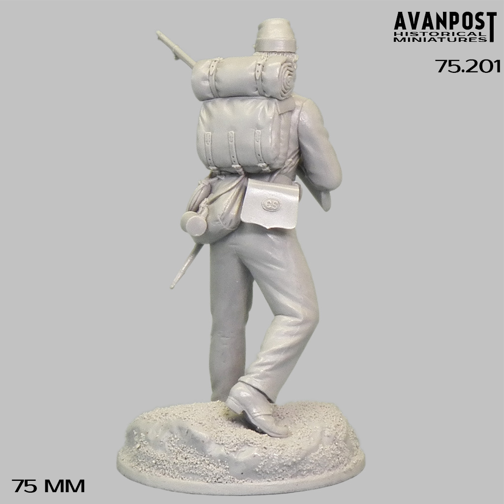 75.201 Солдат Конфедерации, 1864 Аванпост