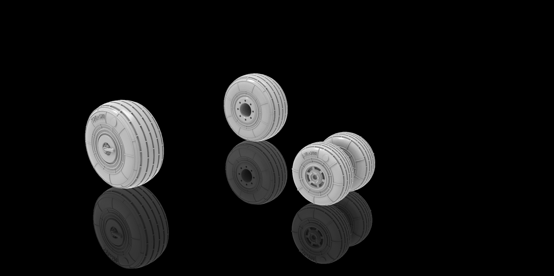 AM7219  Колеса для Ми-24 (Ми-35) 1/72