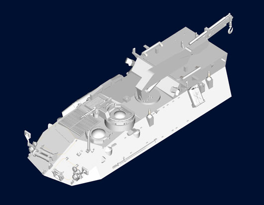 07269P USMC Light Armored Vehicle-Recovery (LAV-R) Trumpeter