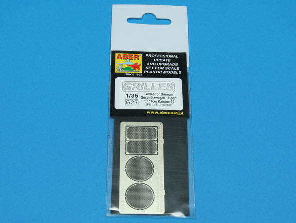 ABR-35-G23  Дополнения для  Gesch?tzwagen “Tiger” f?r 17cm Kanone 72 для Trumpeter 1/35