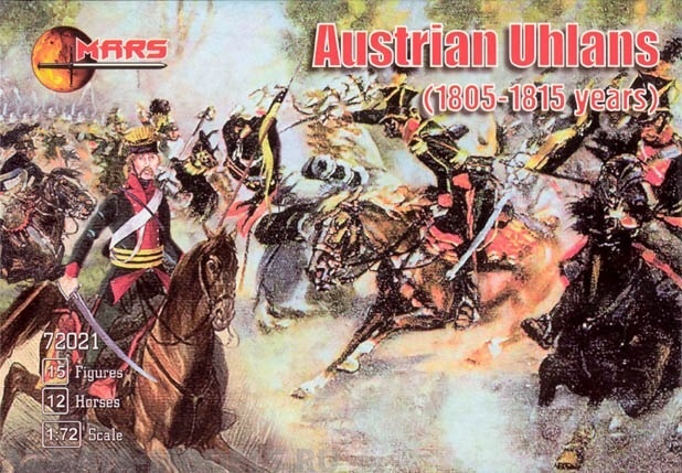 72021MR Фигуры Austrian Uhlans (1805-1815 years) Mars