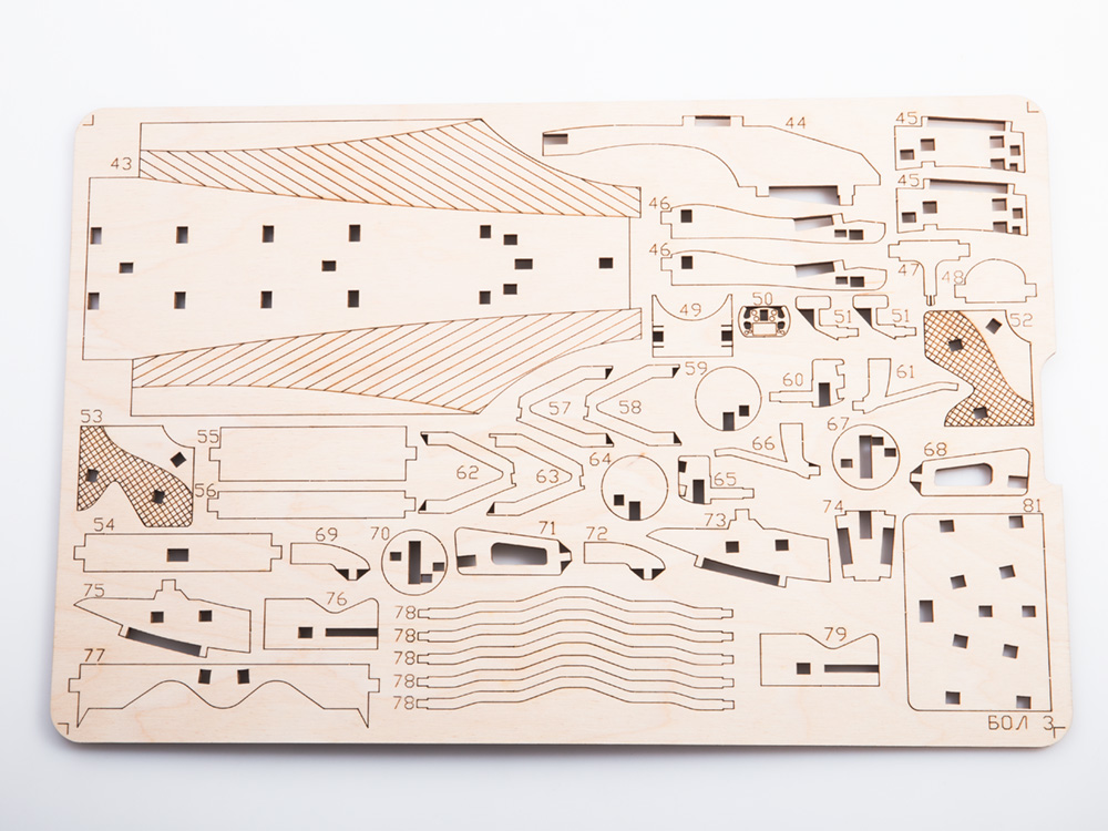 14001BAUMI Сборная модель Формула 1 болид Baumi
