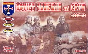 ORI72046 Фигуры WWII Soviet Tankmen and Crew 1939-1942 1/72