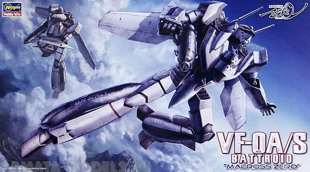 65720-Робот Бэттроид VF-0A/S BATTROID MACROSS ZERO Hasegawa