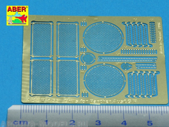ABR-35-G02  Дополнения для  Panther, Ausf.G/F для  1/35