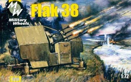 MW7224 Flak 38  / GERMANY / MILITARY WHEELS KITS
