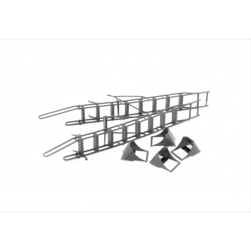 LP48031 Стремянка, стремянка для обслуживания и колодки для самолетов Су-27 ранняя версия