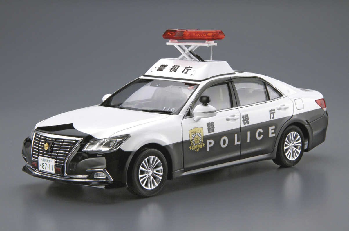 05999 Toyota Crown GRS210 Patrol Car '16 Aoshima