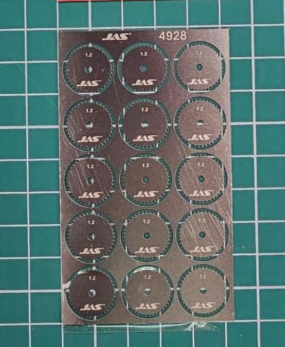 4928J Диск для ревитера d 15 мм, шаг 1.2 мм, 15 шт.