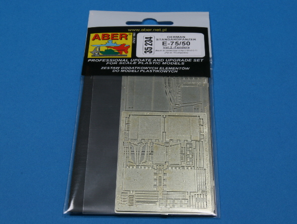 ABR-35-234  Дополнения для  German Standardpanzer E-75/50– vol. 2 Fenders для Trumpeter 1/35