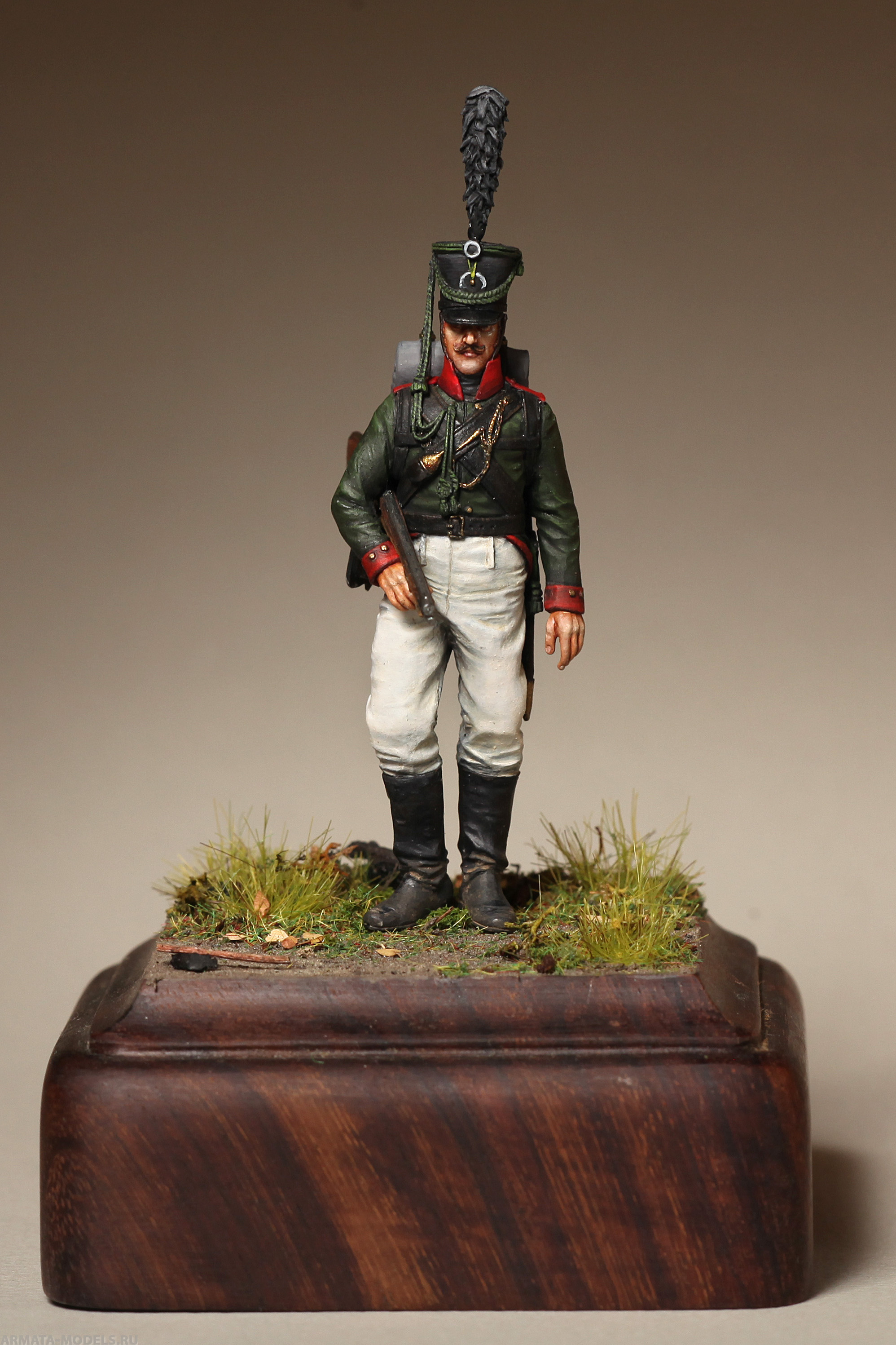 5408SOGA Private East Prussian Jaeger battalion 1808-1813 year. SOGA Miniatures