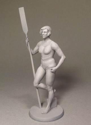 ARM35203 Скульптура Девушка с веслом ARMOR35