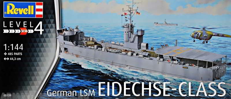 05139 Немецкий десантный корабль Eidechse-Klasse Revell
