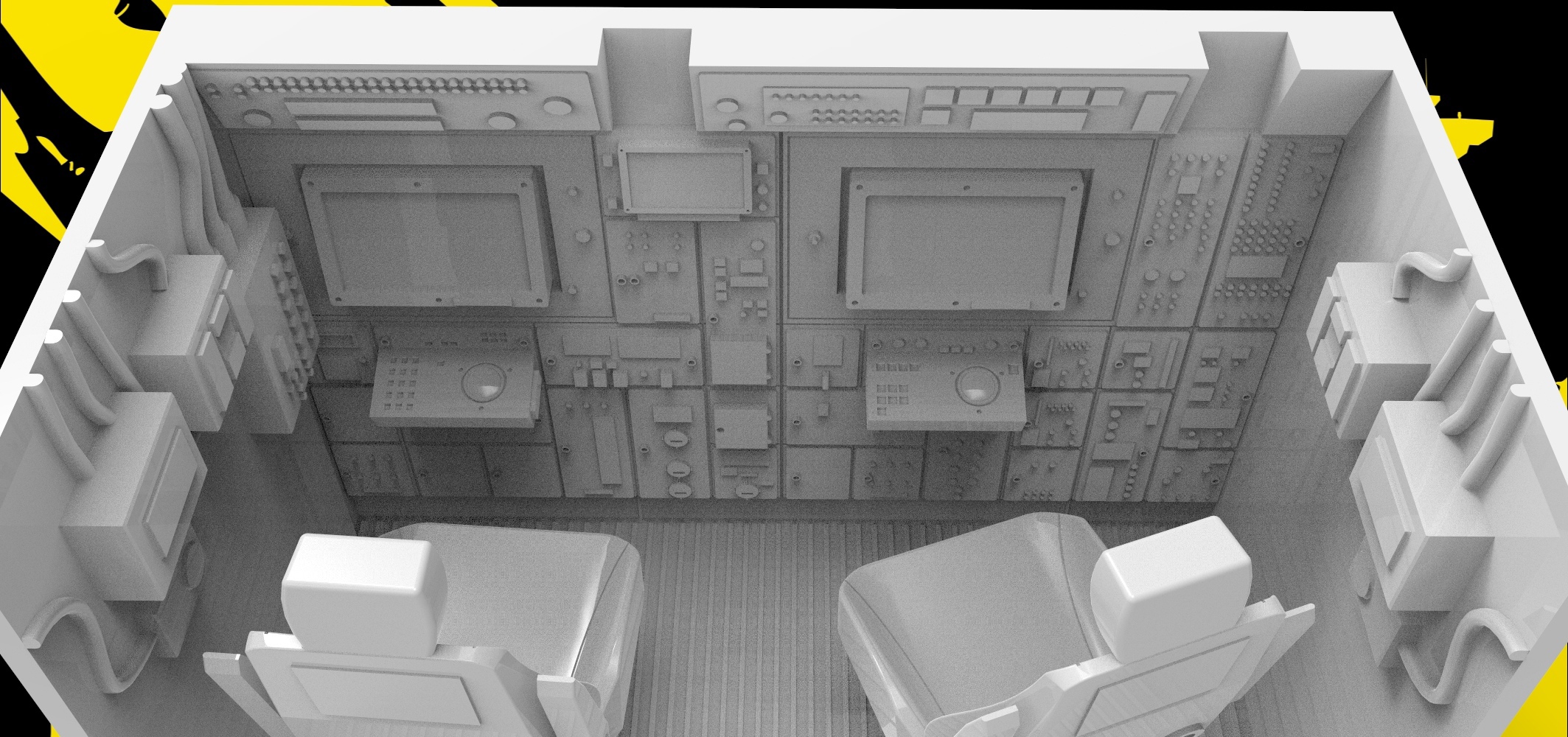 AM3704 Интерьер для Тора..Боевое отделение ( аппартаная) ТОР для модели Звезда 3633