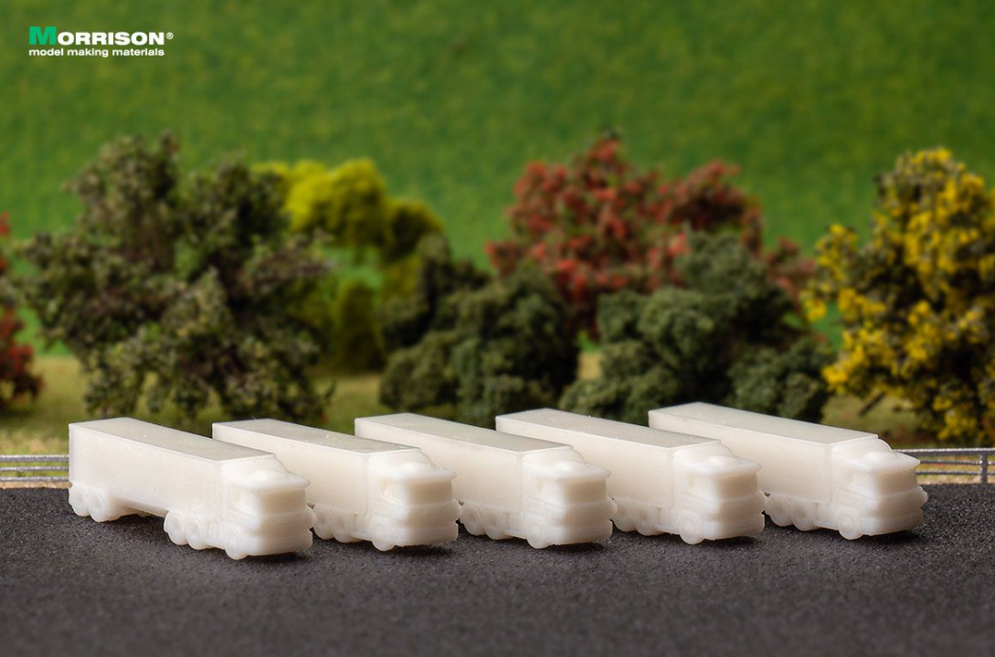 020FRA300 Фуры длинные в М 1:300 (Набор 5 шт.)