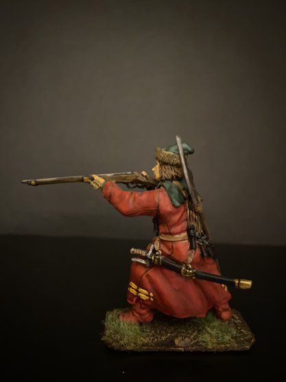 155ТБ ВИМ, пеший стрелец, стреляющий стоя, 54 мм Три Богатыря