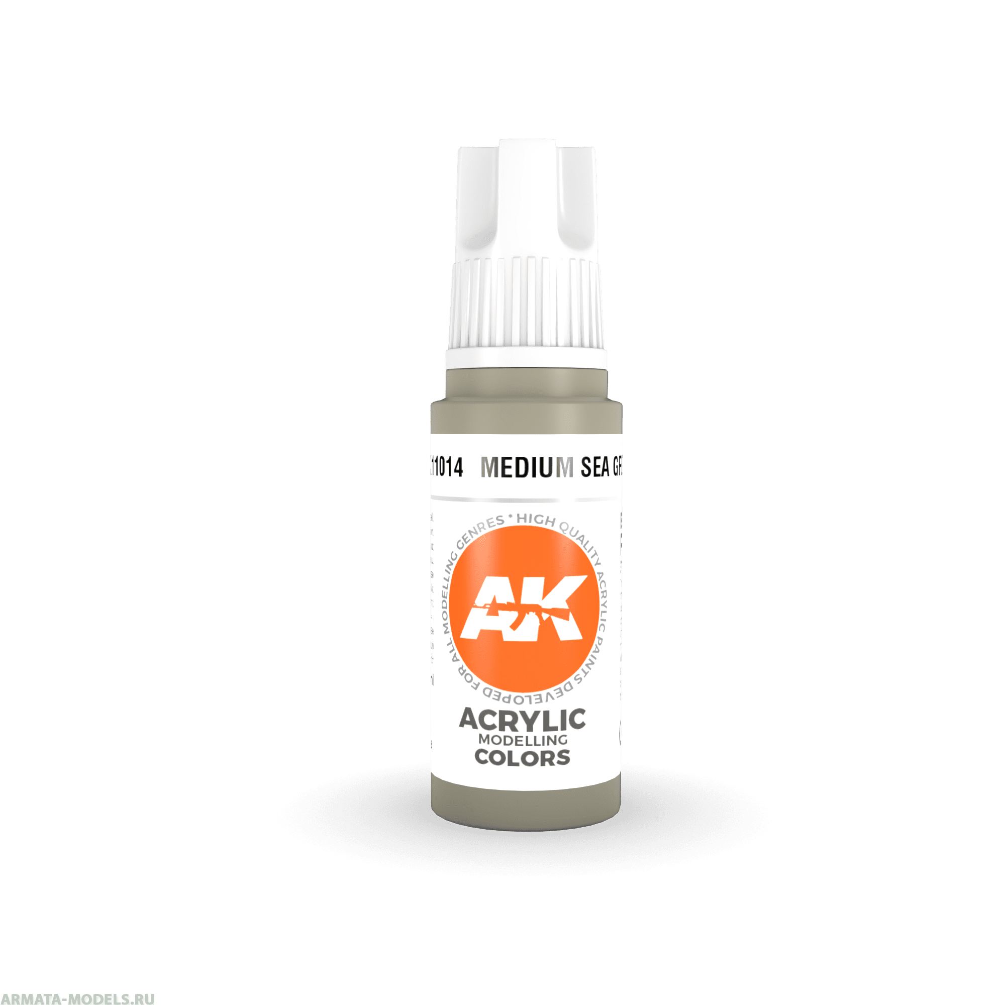 AK11014 Краска акриловая Medium Sea Grey 17ml