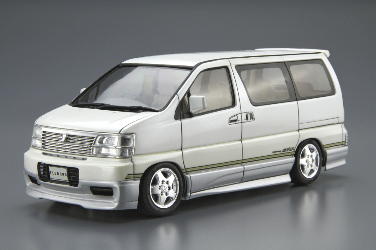 06136 Nissan Elgrand E50 '99 Aoshima