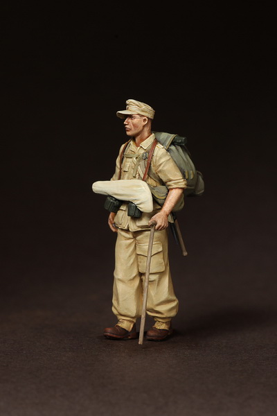 35123SOGA Feldwebel Fallschirmjager- Brigade Ramcke. El Alamein, August 1942. SOGA Miniatures