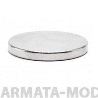 D015x02 Неодимовые магниты диск 15х2 мм до 2,3 кг (10 шт)