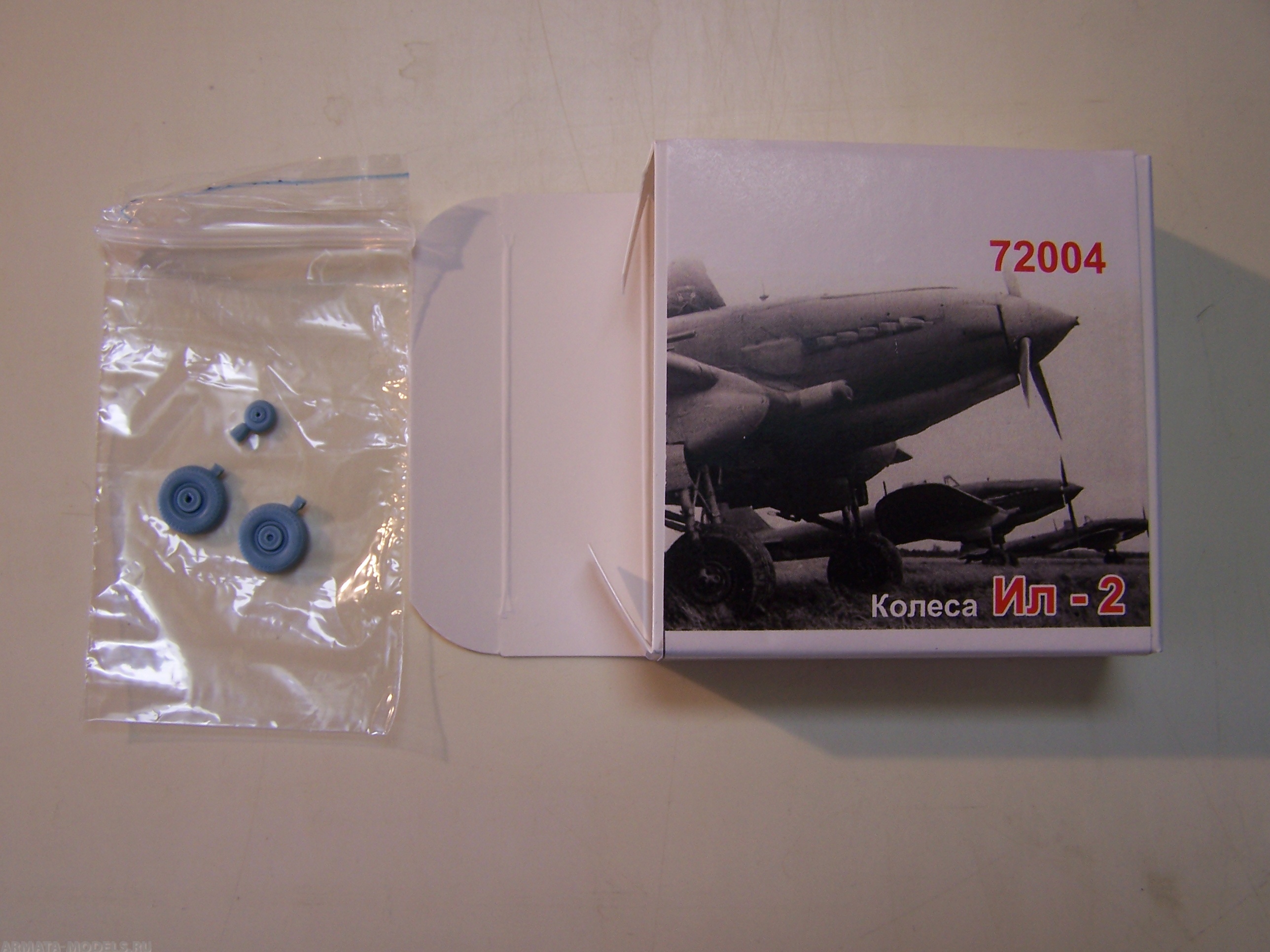 72004AR Ил-2.Ил2М3 колеса   1/72