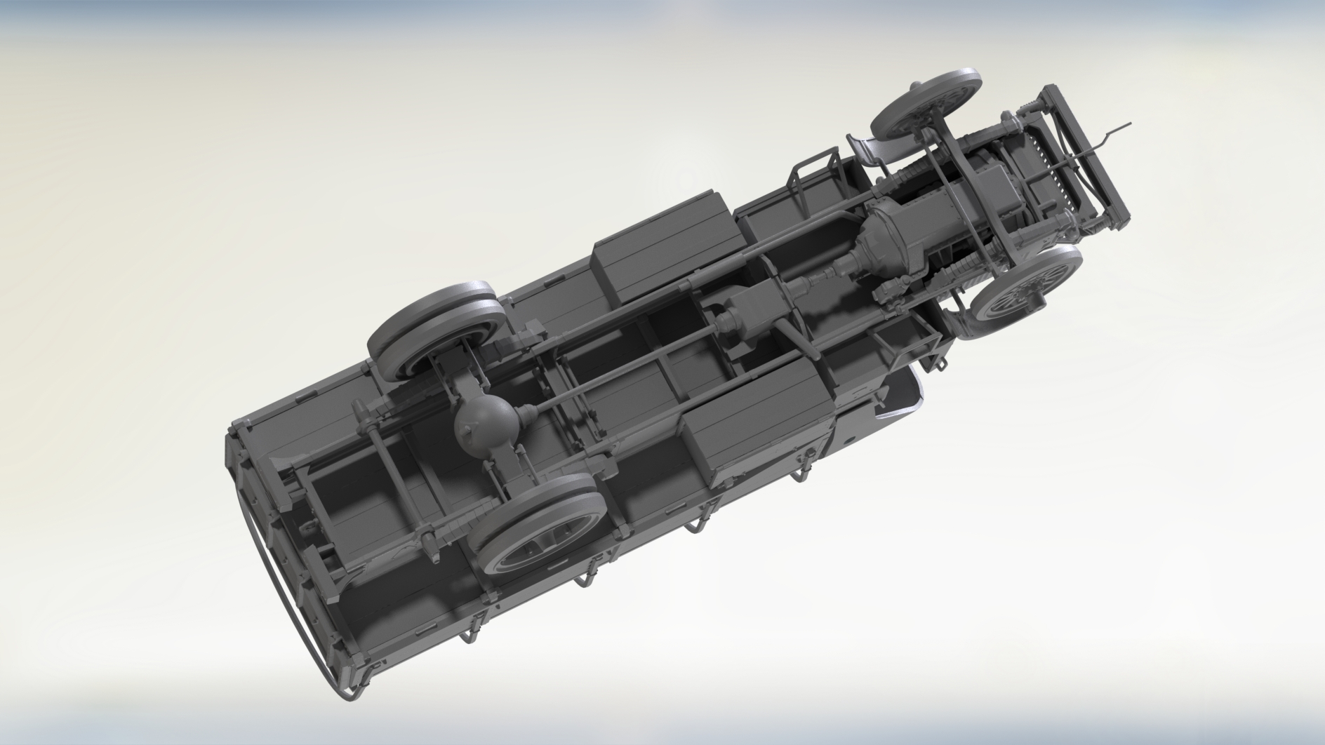 35652 Стандартный грузовик Liberty с пехотой США І МВ ICM