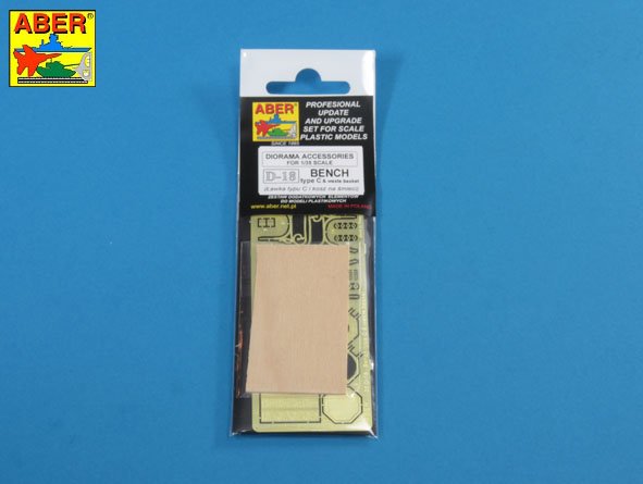 ABR-35-D-18  Дополнения для  Bench type C & waste basket для  1/35