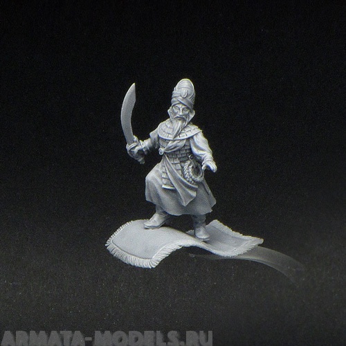 BV-carpet Игровая миниатюра  Arabic officer on  magic carpet  Арабский офицер на ковре-самолете BROTHER VINNI's