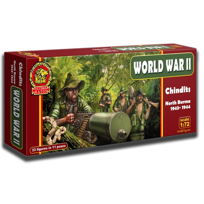 UR7206 Фигуры WWII Chidits (North Burma)
