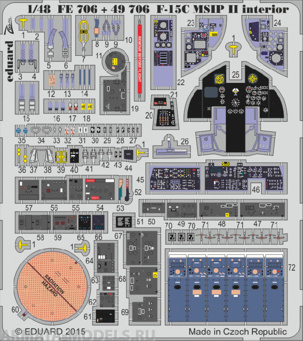 49706ED  F-15C MSIP II SA 1/48