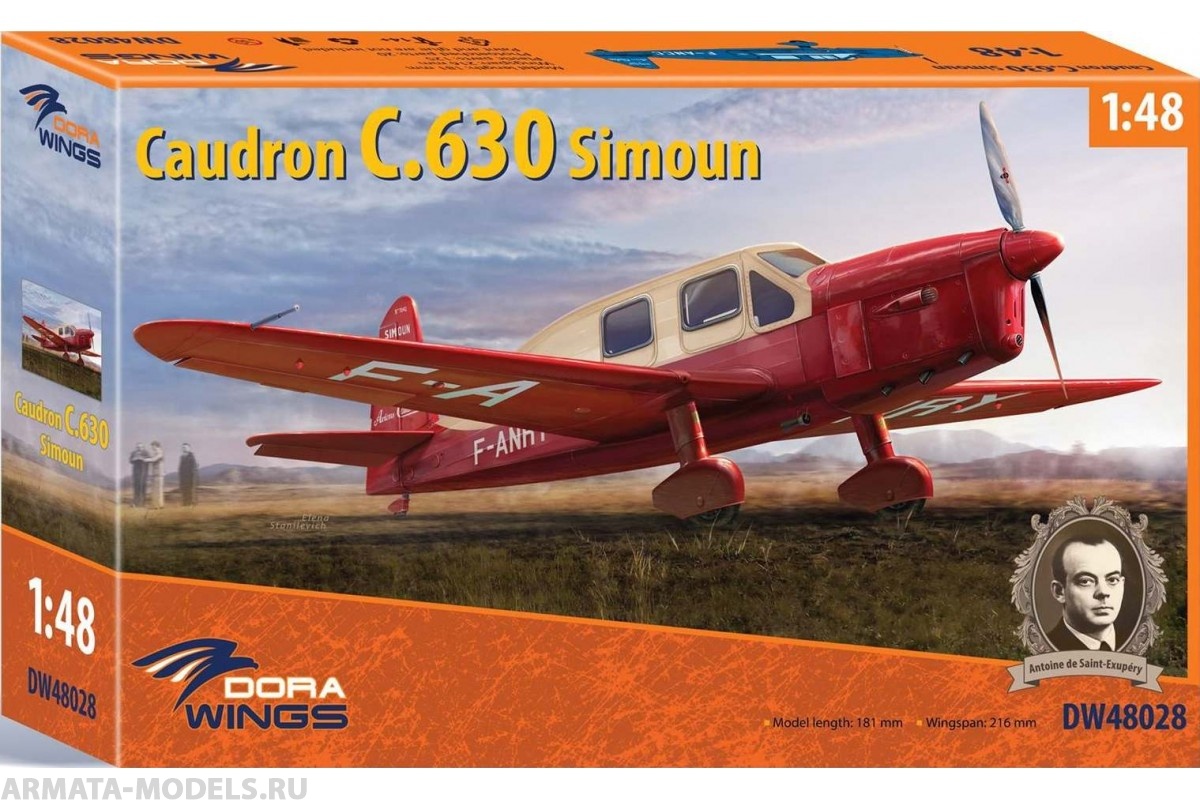 DW48028 Caudron C.630 Simoun Dora Wings