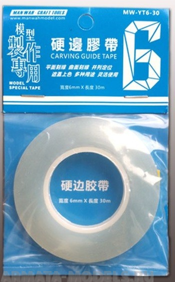 MW-YT6 Лента для восстановления расшивки 6мм * 3М Синяя