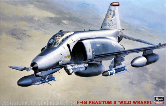 07209 Самолет F-4G PHANTOM II 'WILD WEASEL' Hasegawa
