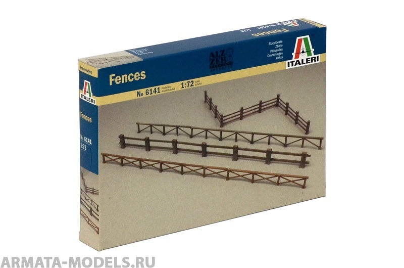 6141ИТ Набор изгородей для диорам Italeri