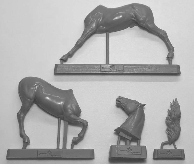 CHM-54226. Животные: Лошадь №19. 54 мм. Материал - смола. Chronos Miniatures