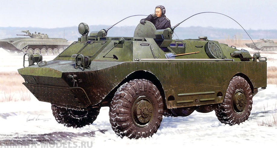 05514 Бронетранспортёр  БРДМ-2УМ Trumpeter