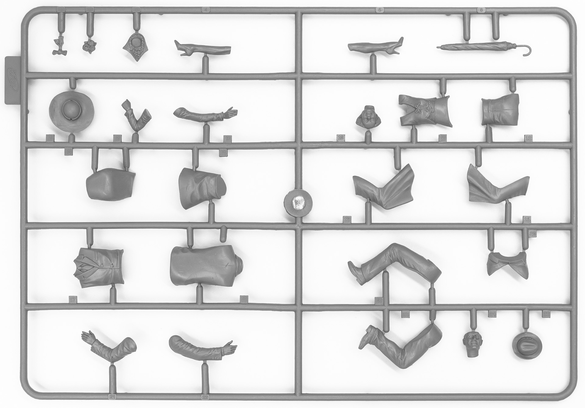 24025 Model T 1911 Touring c американскими автолюбителями ICM