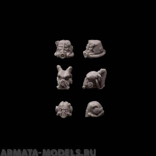 helmets Post-apoc helmets (6 pcs) BROTHER VINNI's