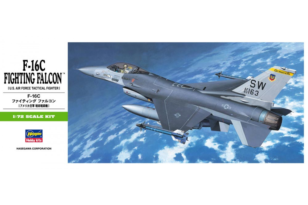 00232 Самолет F-16C FIGHTING FALCON Hasegawa