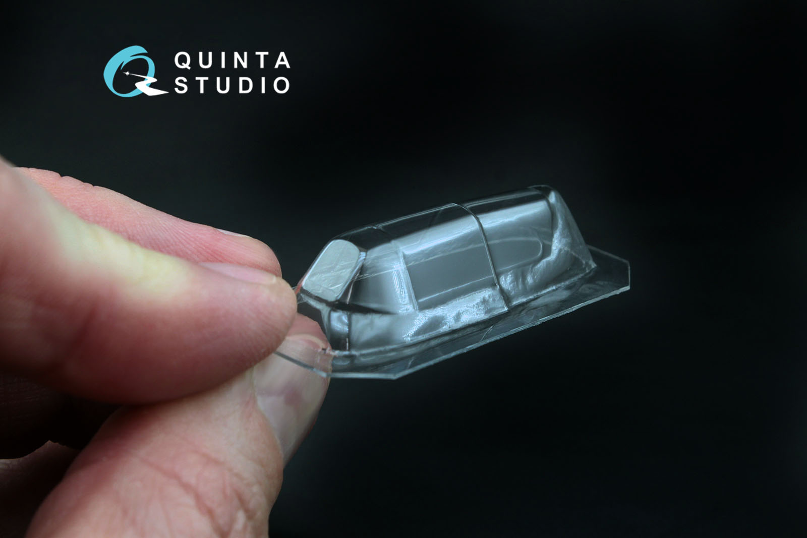 QC48003S Набор остекления Як-1 (средние серии) (для модели Моделсвит/ЮФ), 1 шт