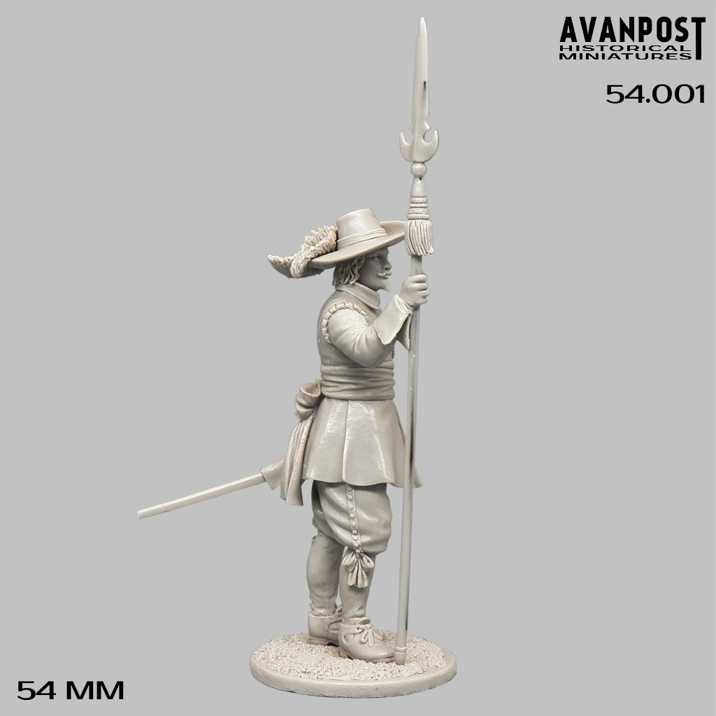 54.001АП Фигура Офицер, XVII в Аванпост