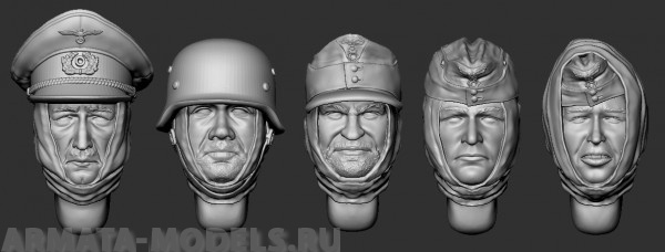 ARM356074 Немецкие солдаты ВОВ (зима) ,№1 ARMOR35