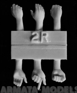 HANDS02 3 right and 3 left hands