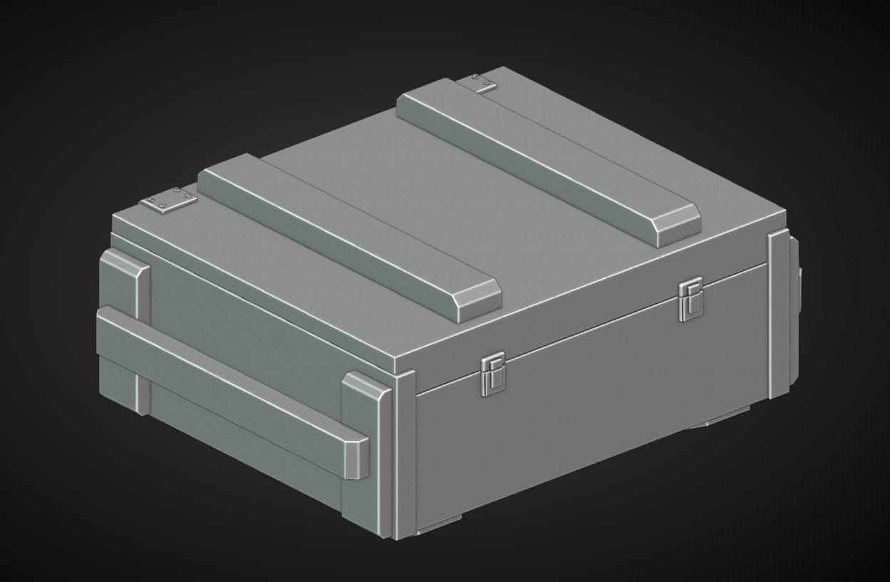HE-35136 Миниатюра ящики 3шт с декалью Hobby Expert
