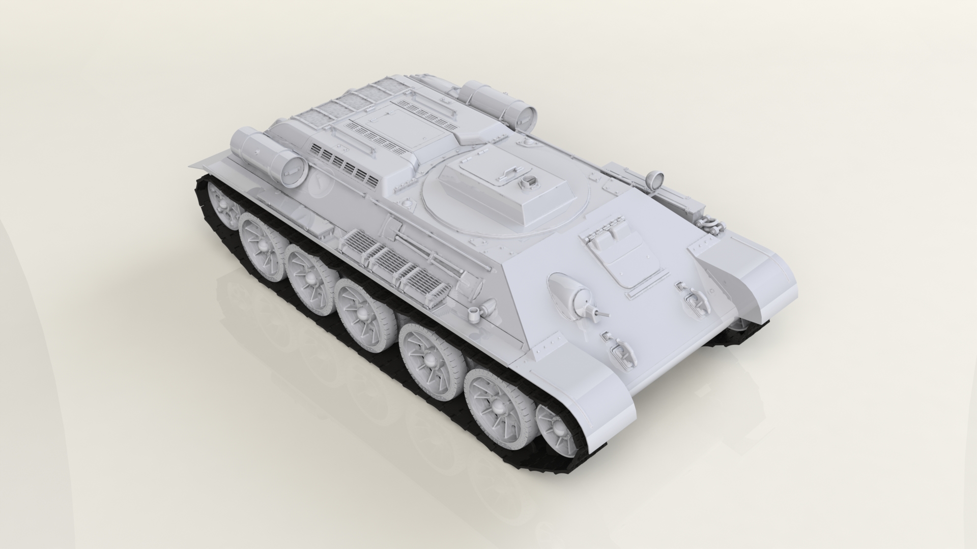 35371 T-34T обр. 1944 г., Советская БРЭМ ICM