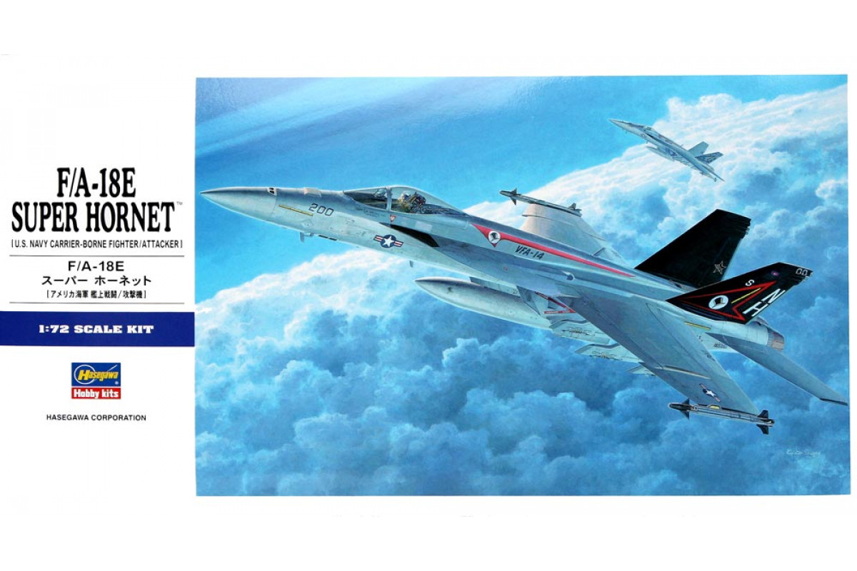 00549  Самолет F/A-18E Super Hornet Hasegawa