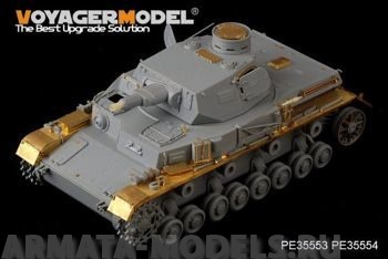 PE35554 Набор фототравления для WWII German Pz.Kpfw.IV Ausf.A Fenders(For DROGON 6767)