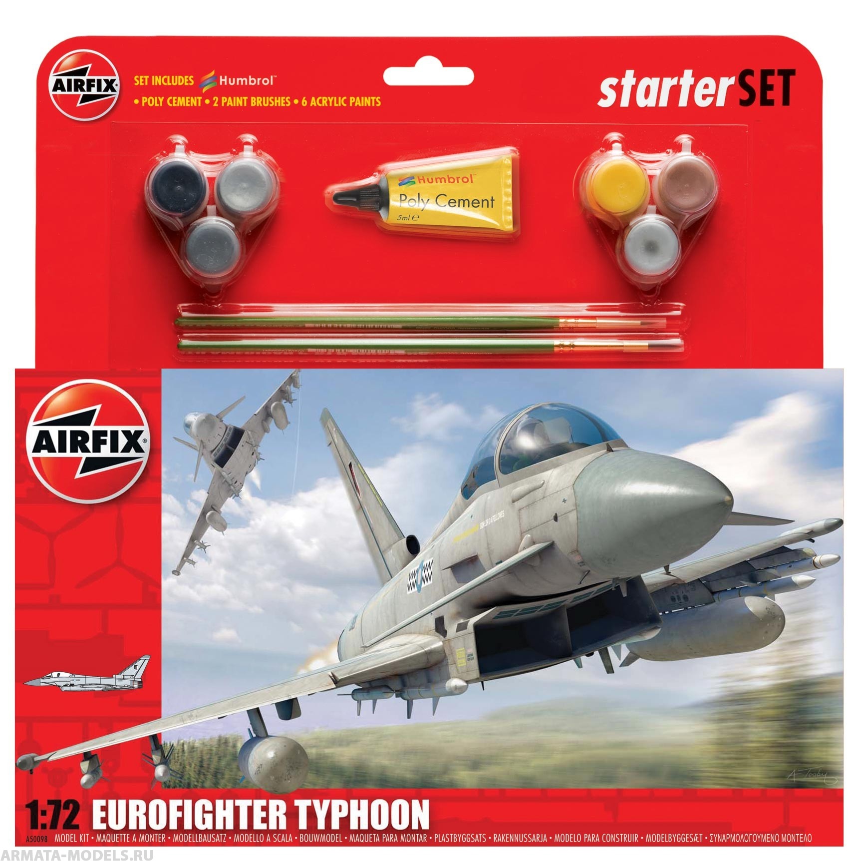 A50098  САМОЛЕТ TYPHOON Airfix