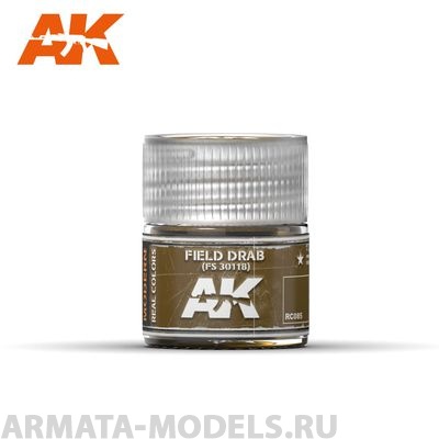 RC085 Краска Real Colors Field Drab FS 30118  10ml